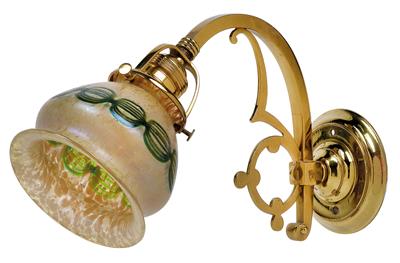 A wall lamp, - Jugendstil and 20th Century Arts and Crafts