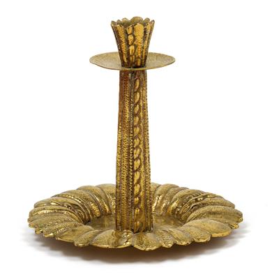 A candleholder by Werkstätten Hagenauer, - Jugendstil e arte applicata del XX secolo