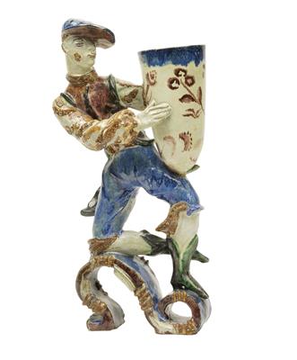Vally Wieselthier, Figur mit Vase, - Jugendstil und angewandte Kunst des 20. Jahrhunderts