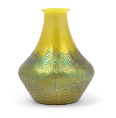 A vase by Lötz Witwe, - Secese a umění 20. století