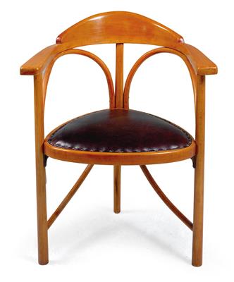 An armchair no. 81, - Jugendstil e arte applicata del XX secolo