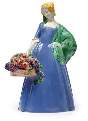 Johanna Meier-Michel (1876-1972), A large autumn season figurine, - Jugendstil and 20th Century Arts and Crafts