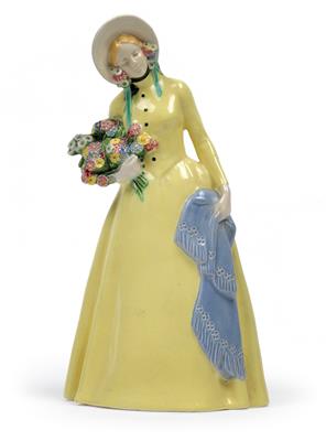 Johanna Meier-Michel, A small spring season figurine, - Jugendstil e arte applicata del XX secolo