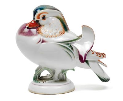 Max Esser, A mandarin duck, - Jugendstil and 20th Century Arts and Crafts
