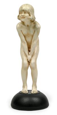 Rudolf Marcuse (1878-1930), A nude boy, - Jugendstil e arte applicata del XX secolo