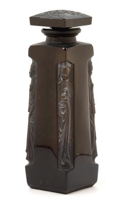 An “Ambre” moulded glass flask for d’Orsay by René Lalique, - Secese a umění 20. století