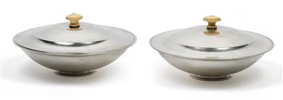 A pair of vegetable tureens by Georg Jensen, - Secese a umění 20. století