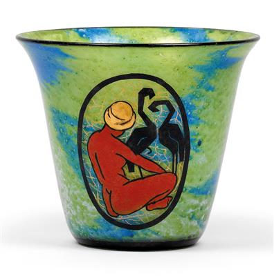 A vase by Marcel Goupy, - Jugendstil and 20th Century Arts and Crafts