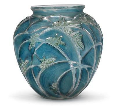 Vase "Sauterelles", - Jugendstil und angewandte Kunst des 20. Jahrhunderts