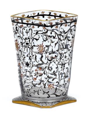 A glass vase by Daum, - Secese a umění 20. století