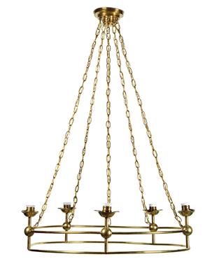 A five-arm chandelier, - Jugendstil and 20th Century Arts and Crafts