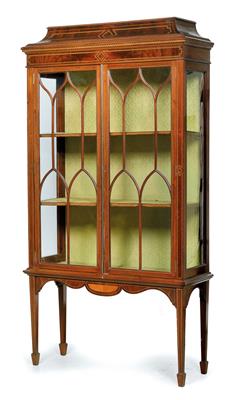 Otto Prutscher, A display cabinet from the lady’s drawing room in the Rothberger Villa in Baden, - Jugendstil and 20th Century Arts and Crafts