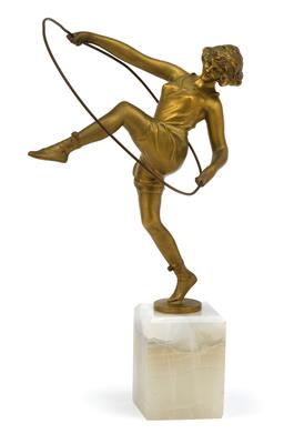 A Viennese hoop player, - Jugendstil and 20th Century Arts and Crafts