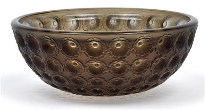 A René Lalique moulded “Nemours” bowl, - Jugendstil e arte applicata del XX secolo