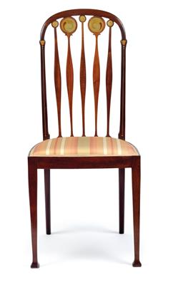 An English chair, - Jugendstil e arte applicata del XX secolo