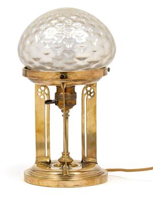 A Bohemian table lamp, - Jugendstil e arte applicata del XX secolo