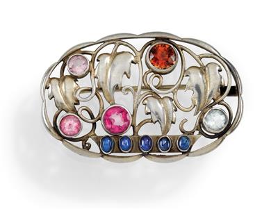 Hans Bolek (1890-1978), A brooch, - Jugendstil and 20th Century Arts and Crafts