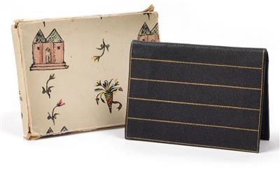 Josef Hoffmann, A wallet in original cardboard, - Jugendstil e arte applicata del XX secolo