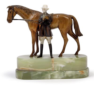 A rider with horse, - Secese a umění 20. století