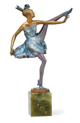 Bruno Zach, “High Kick”, designed c. 1930, - Jugendstil e arte applicata del XX secolo