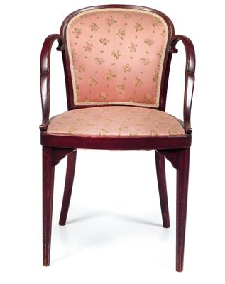 Armchair, attributed to Otto Prutscher, Vienna, c. 1910, - Jugendstil e arte applicata del XX secolo