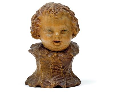 Franz Zelezny, head of a child - Jugendstil e arte applicata del XX secolo