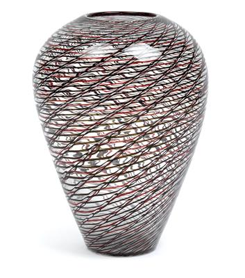 Lino Tagliapietra, large vase, Murano 1980, - Secese a umění 20. století