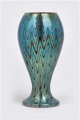 Vase, Johann Lötz Witwe, Klostermühle, 1898, - Secese a umění 20. století