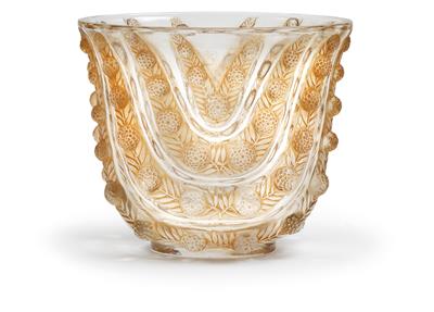 Vase “Vichy”, René Lalique, Wingen-sur-Moder, designed on 8 July 1937, - Jugendstil and 20th Century Arts and Crafts
