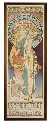 Alphonse Mucha (Eibenschütz 1860-1939 Prague), "La Samaritaine", Sarah Bernhardt, Théâtre de la Renaissance, 1897 - Jugendstil e arte applicata del XX secolo