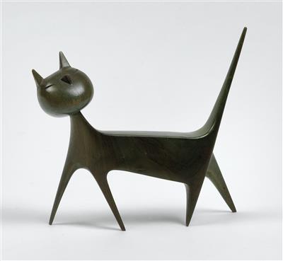 A cat, Werkstätten Hagenauer, Vienna - Jugendstil e arte applicata del XX secolo