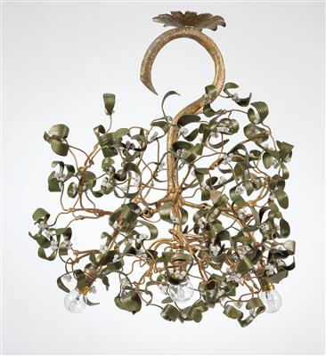 A mistletoe chandelier, France, c. 1900 - Secese a umění 20. století