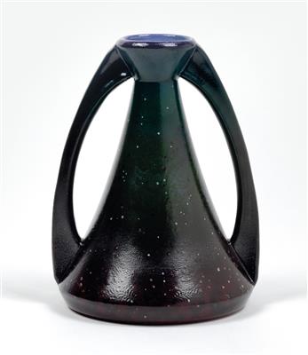 Peter Behrens, a vase with handles, designed in 1901, executed by Franz Anton Mehlem, Bonn - Jugendstil and 20th Century Arts and Crafts