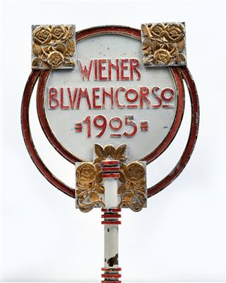 Sign: “Wiener Blumencorso 1905”, Otto Wagner School - Secese a umění 20. století