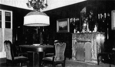 Adolf Loos Dreiteiliges Kamingitter Fur Das Speisezimmer