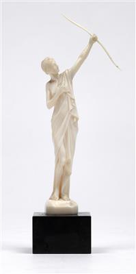 Armand A. Boulard, Diana, France, c. 1920 - Jugendstil e arte applicata del XX secolo