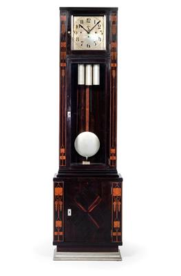 A longcase clock, August Ungethüm, Vienna, c. 1905 - Jugendstil e arte applicata del XX secolo