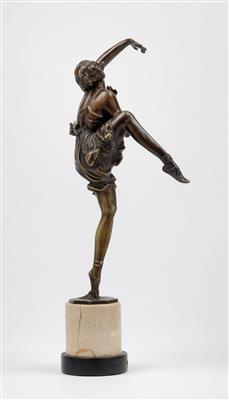 Bruno Zach, a female dancer, Austria, c. 1925 - Secese a umění 20. století