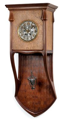 Louis Majorelle, a pendulum wall clock, Nancy, c. 1910 - Jugendstil and 20th Century Arts and Crafts