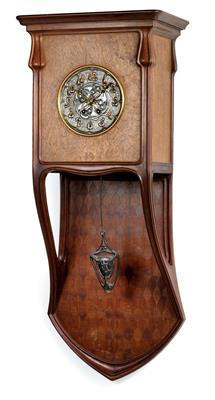 Louis Majorelle, a pendulum wall clock, Nancy, c. 1910 - Jugendstil e arte applicata del XX secolo