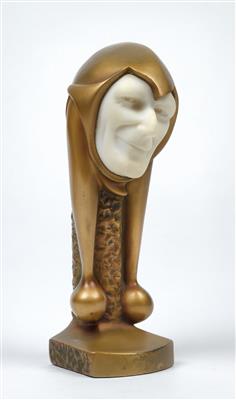 Roland Paris, “Fool’s Head”, Berlin, c. 1925 - Jugendstil e arte applicata del XX secolo