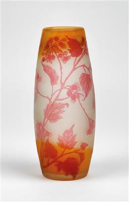 A vase “Groseilles”, Emile Gallé, Nancy, c. 1915 - Secese a umění 20. století