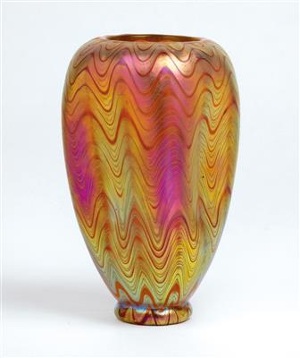 A vase, Johann Lötz Witwe, Klostermühle, c. 1898 - Jugendstil and 20th Century Arts and Crafts