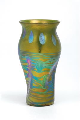 A vase, Johann Lötz Witwe, Klostermühle, c. 1900 - Jugendstil e arte applicata del XX secolo