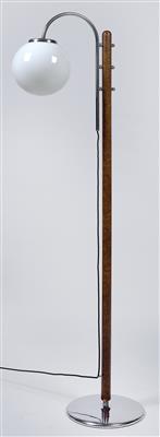 Jindrich Halabala, große Stehlampe, Entwurf: 1930/35, Ausführung: UP Werke, Zavody, Brno - Jugendstil u. angewandte Kunst d. 20. Jahrhunderts