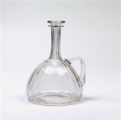 Koloman Moser, a carafe, designed in 1900, commissioned by E. Bakalowits, Söhne, 1900, manufactured by Susanne Lötz, Klostermühle, 1900 - Jugendstil e arte applicata del XX secolo