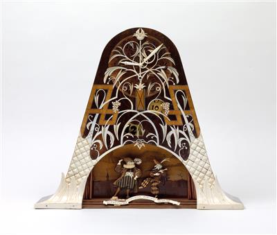 A table clock, in the manner of Dagobert Peche, c. 1922 - Jugendstil and 20th Century Arts and Crafts