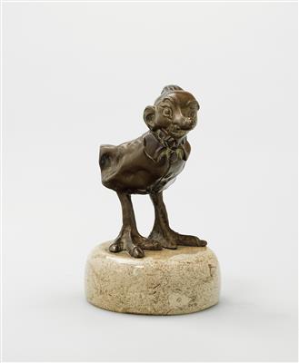 Richard Teschner (Karlsbad 1870–1948 Vienna), a grotesque sculpture of a bird, Vienna, c. 1910 - Secese a umění 20. století