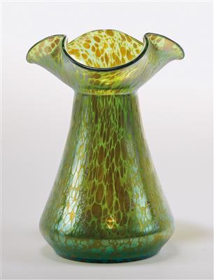 A vase, Johann Lötz Witwe, Klostermühle, 1898/1900 - Secese a umění 20. století