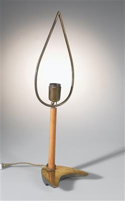 Carl Auböck, a tilting table lamp, cf model number 22, Werkstätte Auböck, Vienna, c. 1949 - Jugendstil and 20th Century Arts and Crafts